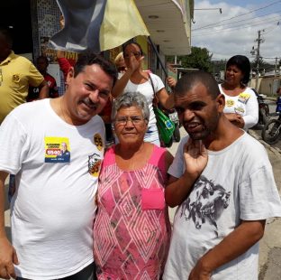 Moradores do Valdariosa abraçam a campanha de Zaqueu Teixeira e Indio 55